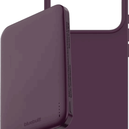 BlueBuilt MagSafe Hoesje iPhone 18 Pro Rood + Powerbank 5.000 mAh Rood
