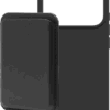 BlueBuilt MagSafe Hoesje iPhone 18 Pro Zwart + Kaarthouder Leer Zwart