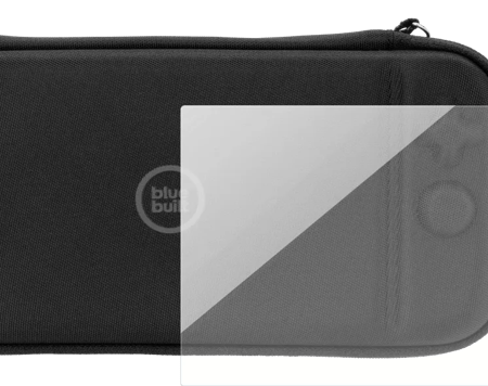 BlueBuilt OLED Screenprotector Glas + Nintendo Switch OLED hoesje