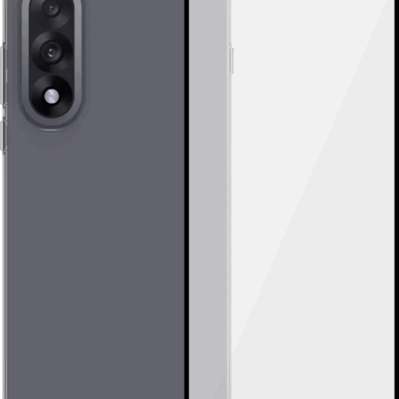 BlueBuilt OnePlus Nord 5 Back Cover Transparant + Screenprotector Glas