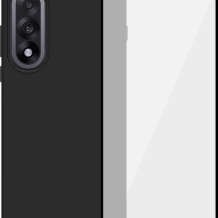BlueBuilt OnePlus Nord 5 Back Cover Zwart + Screenprotector Glas