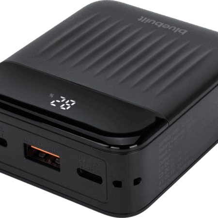 BlueBuilt Power Bank 10.000 mAh met Snelladen Zwart