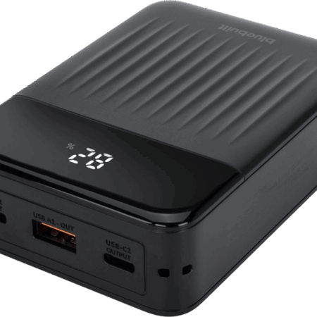 BlueBuilt Power Bank 20.000 mAh met Snelladen Zwart
