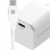 BlueBuilt Power Delivery Oplader 45W + Usb C Kabel 3m Nylon Wit