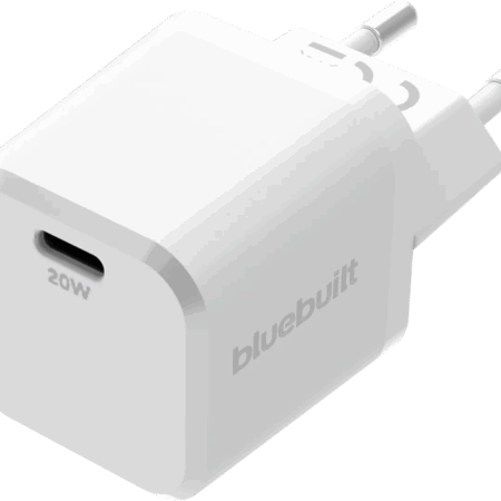 BlueBuilt Power Delivery Oplader met Usb C Poort 20W Wit