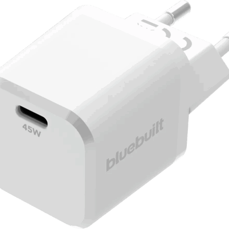BlueBuilt Power Delivery Oplader met Usb C Poort 45W Wit