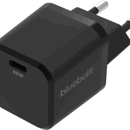 BlueBuilt Power Delivery Oplader met Usb C Poort 45W Zwart