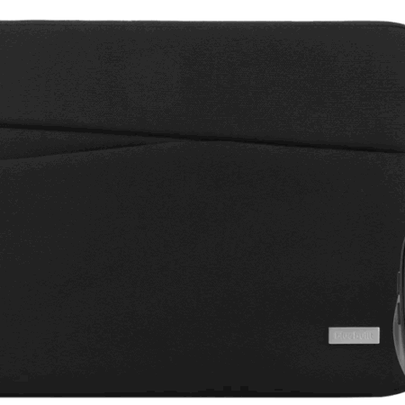 BlueBuilt Premium Laptophoes voor Apple MacBook Air 13 inch Zwart + BlueBuilt Tradendum Draadloze Bluetooth Muis