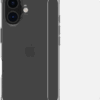 BlueBuilt Protective Back Cover iPhone 16 Transparant + Screenprotector Glas