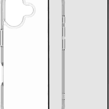 BlueBuilt Protective Back Cover iPhone 17 Transparant + BlueBuilt iPhone 17 Screenprotector Glas