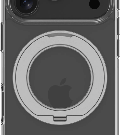 BlueBuilt Protective Back Cover met MagSafe en Standaard iPhone 18 Pro Transparant