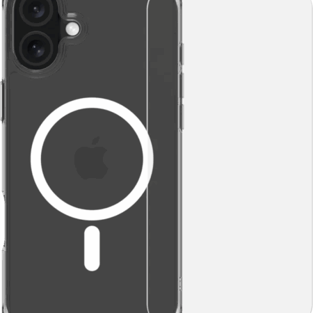BlueBuilt Protective Back Cover met MagSafe iPhone 16 Plus + Screenprotector Glas