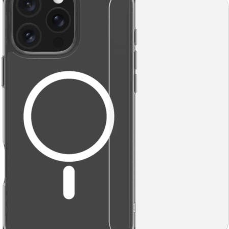BlueBuilt Protective Back Cover met MagSafe iPhone 16 Pro Max + Screenprotector Glas