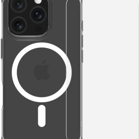 BlueBuilt Protective Back Cover met MagSafe iPhone 16 Pro + Screenprotector Glas