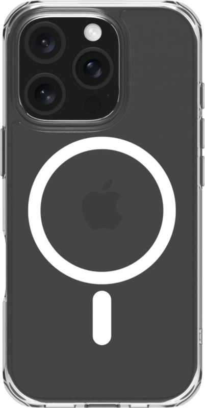 BlueBuilt Protective Back Cover met MagSafe iPhone 16 Pro Transparant