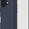 BlueBuilt Protective Back Cover met MagSafe iPhone 17 Blauw + BlueBuilt iPhone 17 Screenprotector Glas