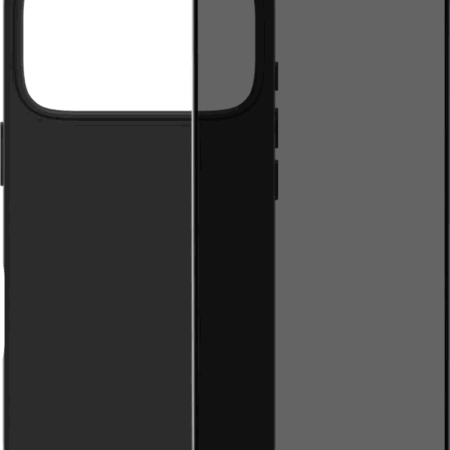 BlueBuilt Protective Back Cover met MagSafe iPhone 17 Pro Zwart + BlueBuilt iPhone 17 Pro Privacy Screenprotector Glas
