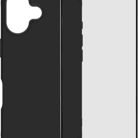 BlueBuilt Protective Back Cover met MagSafe iPhone 17 Zwart + BlueBuilt iPhone 17 Screenprotector Glas