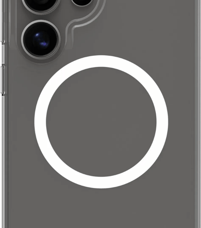 BlueBuilt Protective Back Cover met Magneet Samsung Galaxy S25 Ultra Transparant
