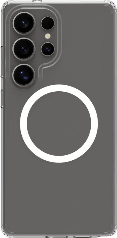 BlueBuilt Protective Back Cover met Magneet Samsung Galaxy S25 Ultra Transparant