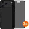 BlueBuilt Protective Cover MagSafe iPhone 17 Pro Max + Privacy Screenprotector Duo Pack