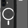 BlueBuilt Protective Cover met MagSafe iPhone 16 Transparant + Privacy Screenprotector