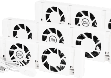 BlueBuilt Radiatorventilator Triple Pack