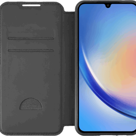 BlueBuilt Samsung Galaxy A35 Book Case Zwart