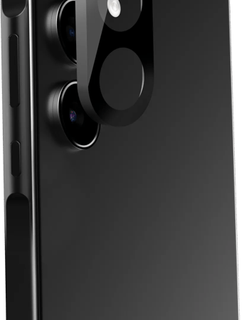 BlueBuilt Samsung Galaxy A56 Camera Lens Protector Aluminium Zwart