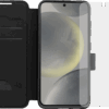BlueBuilt Samsung Galaxy S25 Book Case Zwart + Screenprotector Glas Duo Pack