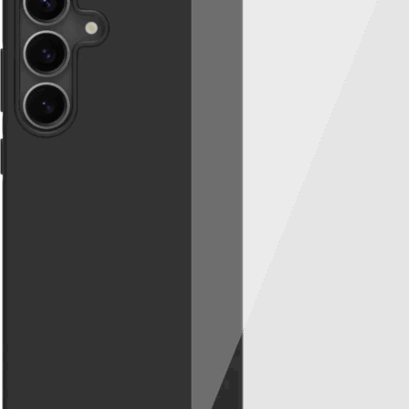 BlueBuilt Samsung Galaxy S25 Plus Back Cover Zwart + Screenprotector Glas