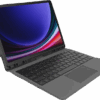BlueBuilt Samsung Galaxy Tab S9 FE Plus/S10 Plus Toetsenbord Hoes QWERTY Zwart