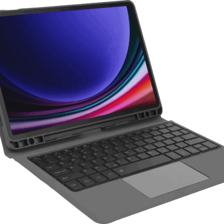 BlueBuilt Samsung Galaxy Tab S9/S9 FE/S10 FE/S10 Lite Toetsenbord Hoes QWERTY Zwart