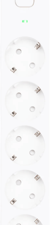 BlueBuilt Stekkerdoos 6-voudig 3 meter Wit