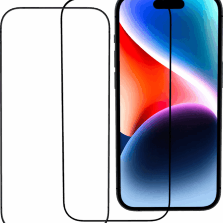 BlueBuilt iPhone 15 Plus Screenprotector Glas Duo Pack