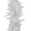Boa veer wit Ø15x150cm | Decoris