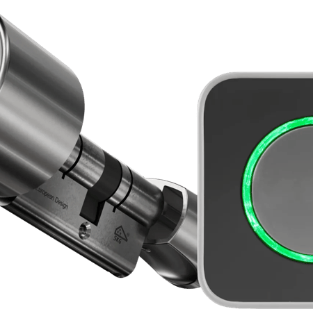 Bold Elite Smart Lock SX43 Zilver + Bold Connect