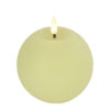 Bolkaars rustiek LED rond Lyon M creme hoogte 11 x 10 cm