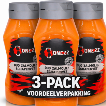 Duo Zalmolie & Schapenvet 3-Pack Dagelijkse Support Voordeelverpakking