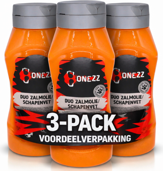 Duo Zalmolie & Schapenvet 3-Pack Dagelijkse Support Voordeelverpakking