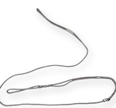 nylon showlijn rond - Grijs - 3mm x 120cm