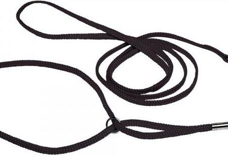 nylon showlijn rond - Zwart - 3mm x 120cm