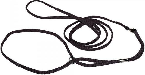 nylon showlijn rond - Zwart - 3mm x 120cm