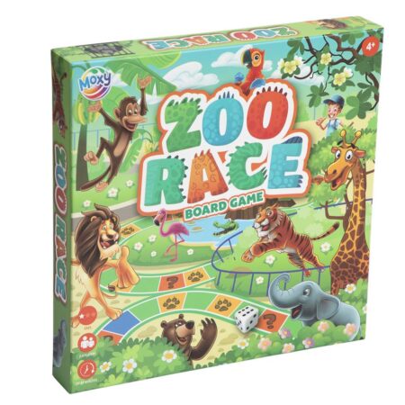 Bordspel Zoo Race 24x25x4cm | Moxy
