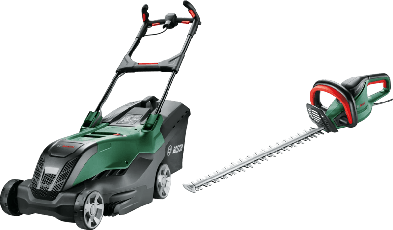 Bosch AdvancedRotak 44-750 + Bosch Universal Hedgecut 50