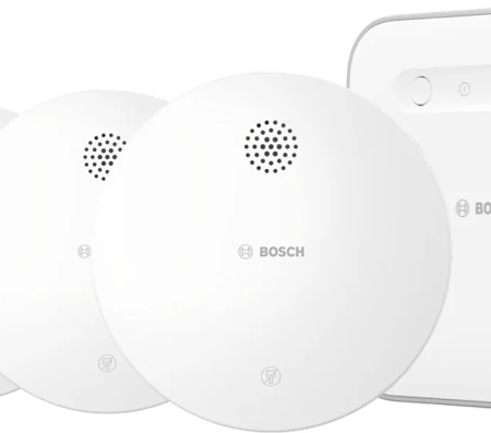 Bosch Draadloze Rookmelder 3-Pack + Bosch Smart Home Controller
