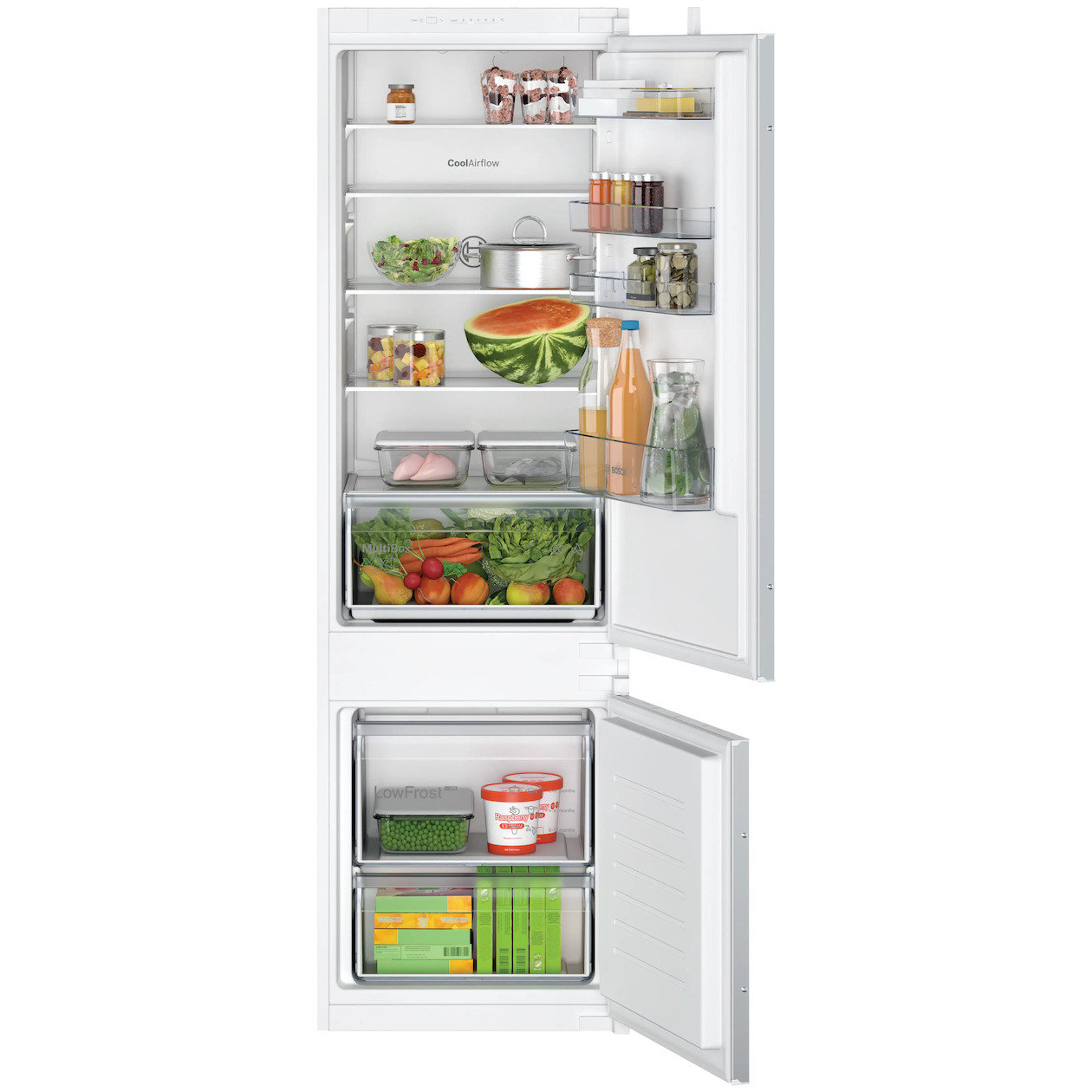 Bosch KIV87NSE0 Inbouw koel-vriescombinatie | Bosch