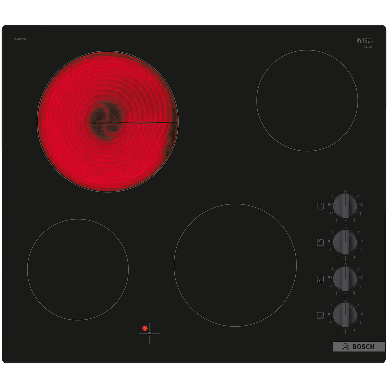Bosch PKE611CA3E Keramische kookplaat Zwart | Bosch