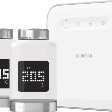 Bosch Slimme Radiatorknop 2 Duo Pack + Smart Home Controller