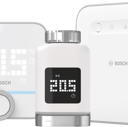 Bosch Slimme Radiatorknop + Slimme Kamerthermostaat + Smart Home Controller